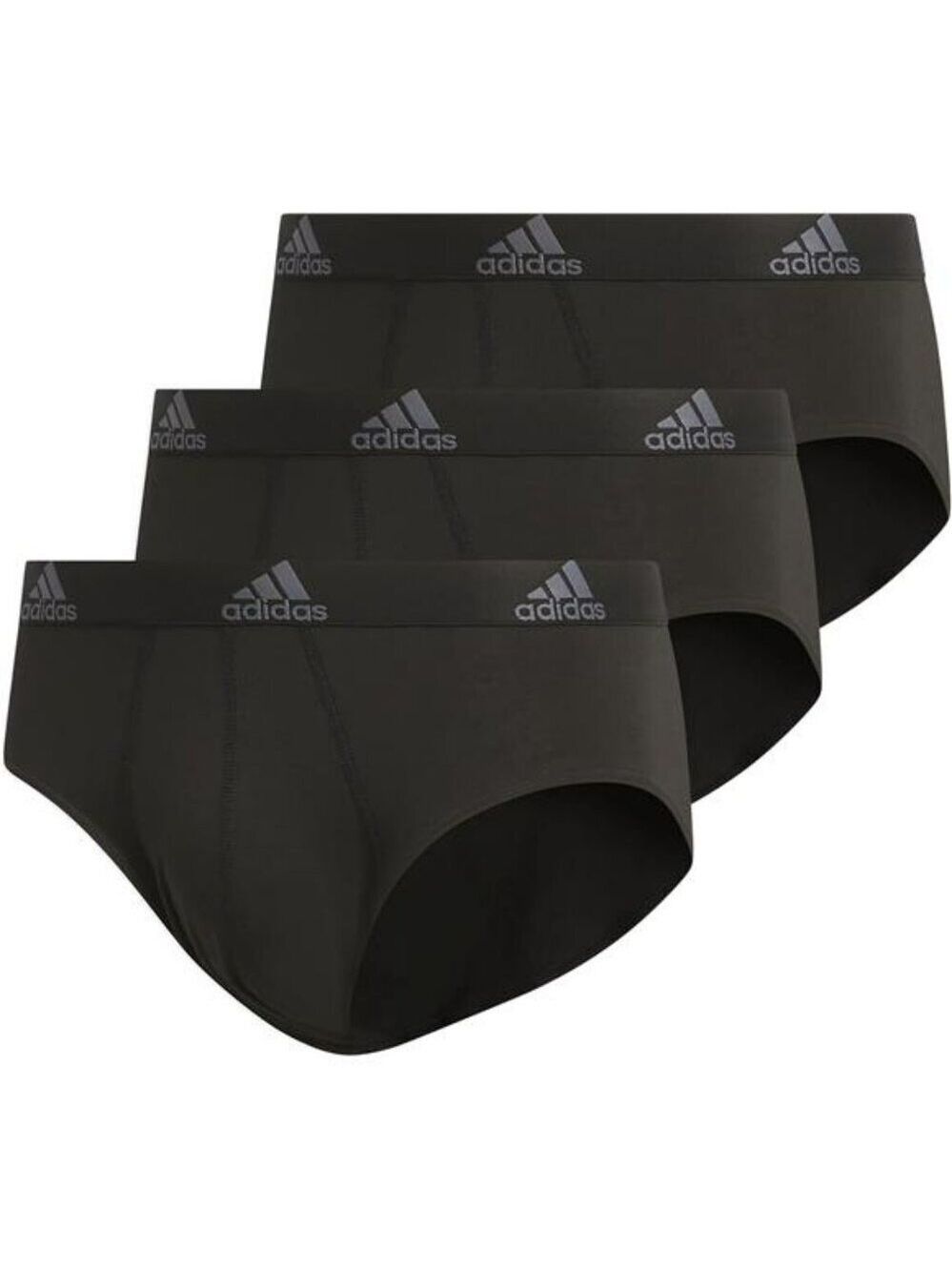 Mens Stretch Cotton Briefs 3 Pack Athletic Fit Soft Comfort Underwear Boxer